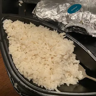 My COLD citrus rice!