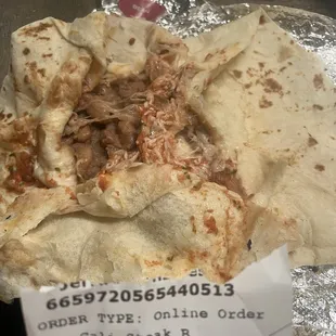 Steak Burrito
