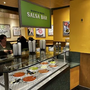 interior, sushi and sashimi