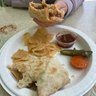 Ancho Citrus Shrimp Burrito