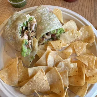 Baja Grill Steak Burrito