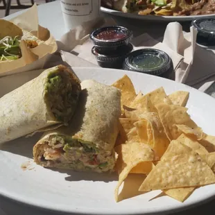 Ancho Citrus Grilled Shrimp Burrito