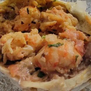 Lobster Burrito Shrimp Burrito