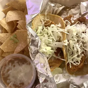 9/29/23 (fri): 2 Fish Taco Plate