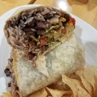 Grilled Veggie Burritos