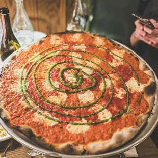 Large Tie-Dye Pizza