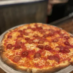 Pepperoni pizza