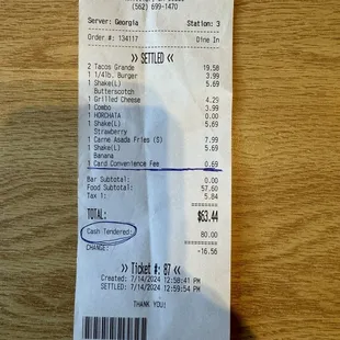 BS fee/charge when paid CASH!! Wtf