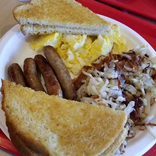 Sausage and Eggs Plate