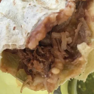 Shredded Beef Burrito