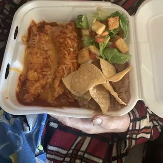Enchiladas Combo Plate