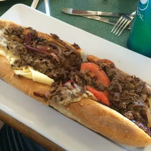 Cheesesteak Hoagie + Rubi's dressing please!