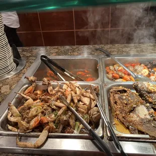 Seafood section
