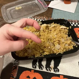 108. Chicken Fried Rice.