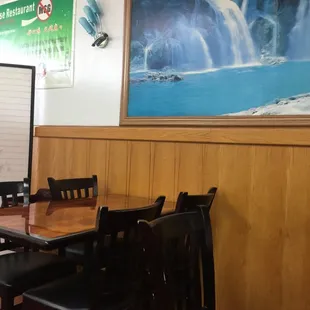 interior, sushi and sashimi