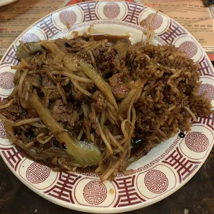 Beef Chop Suey Lunch Portion