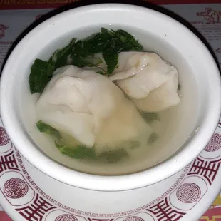 Wonton Soup. If you don&apos;t get anything else from this place get this, its a must try.