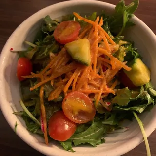 House Salad w/ Ginger Carrot Dressing