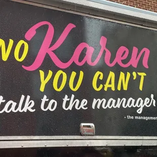 no korean you can&apos;t talk to the manager