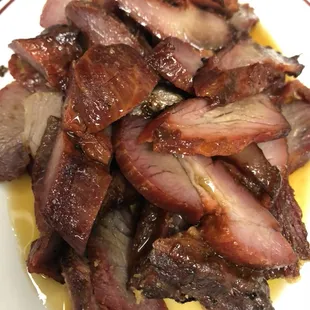 BBQ Pork $6.99 Thin Sliced Pork with Honey Glaze
