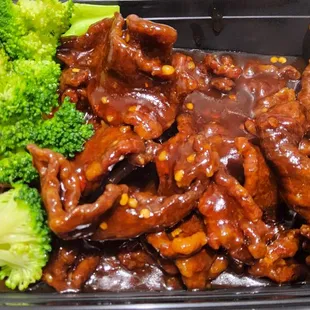 Orange beef