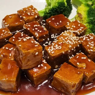 Sesame tofu