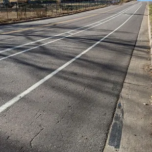 Steep hill on Jewell