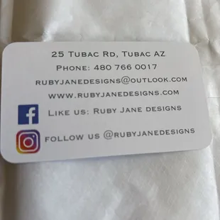 Business card