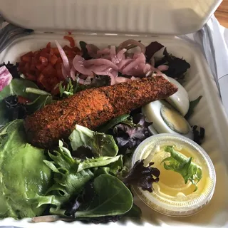 Keto Salmon Wrap