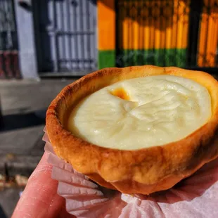 Egg white tart
