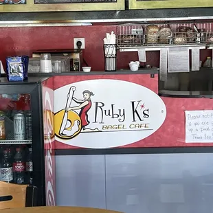 a sign on the wall