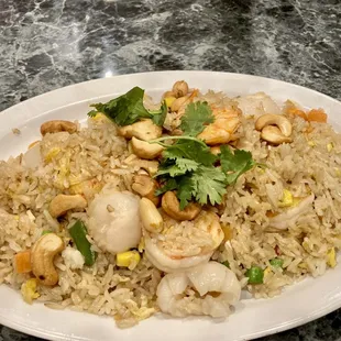 Lychee Shrimp Fried Rice