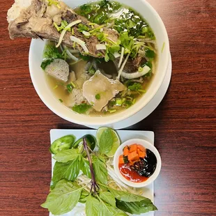 Back rib special Pho