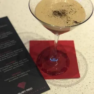 The delicious Espresso Martini