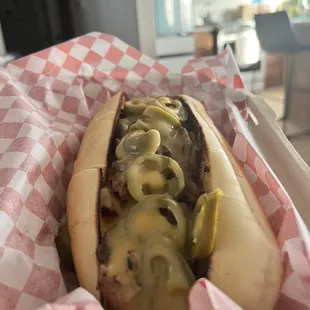 Philly cheesesteak