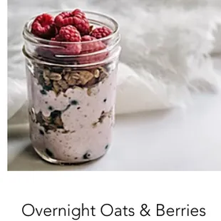 ows overnight oats and berries
