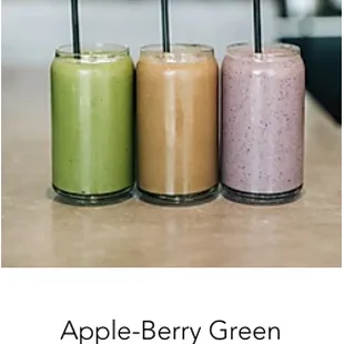 ows three smoothies