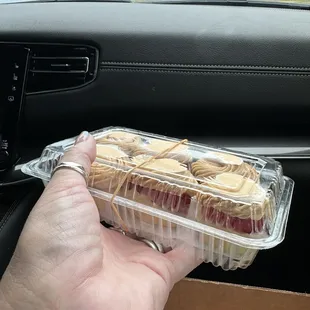 Stuffed Strawberries with Cookie Butter