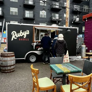 Ruby's food truck at Zocalo