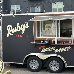 Ruby's Bagel Truck.