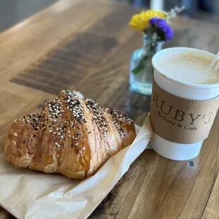 Everything Bagel Croissant