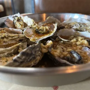 Steamed Oysters