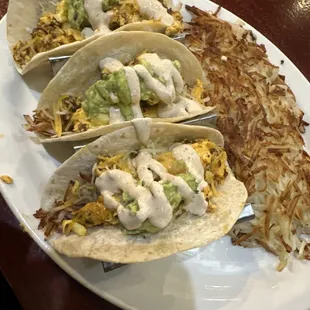 Breakfast tacos