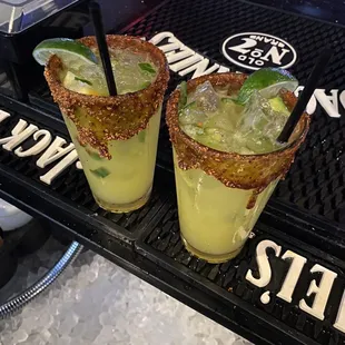 Drink Special change with bartender Cucumber Jalapeño Margarita. So delicious