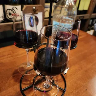 Wine flight (Tour of Italy)