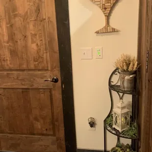 Ladies room decor