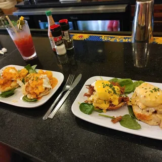 Eggs Cochon Benedict