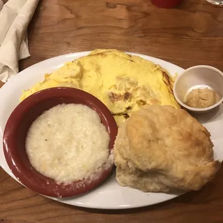 Gulf Shrimp Omelet