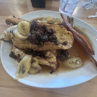 Bananas Foster French Toast