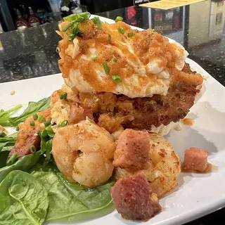 Bayou Shrimp Benedict